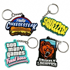 Custom PVC Rubber Keychain 2D/3D